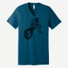 Unisex Jersey Short Sleeve V Neck Tee Thumbnail