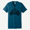 Unisex Jersey Short Sleeve V Neck Tee Thumbnail