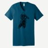 Unisex Jersey Short Sleeve V Neck Tee Thumbnail