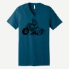 Unisex Jersey Short Sleeve V Neck Tee Thumbnail
