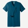Unisex Jersey Short Sleeve V Neck Tee Thumbnail