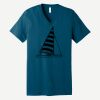 Unisex Jersey Short Sleeve V Neck Tee Thumbnail