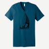 Unisex Jersey Short Sleeve V Neck Tee Thumbnail