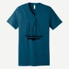 Unisex Jersey Short Sleeve V Neck Tee Thumbnail