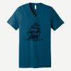 Unisex Jersey Short Sleeve V Neck Tee Thumbnail