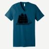 Unisex Jersey Short Sleeve V Neck Tee Thumbnail