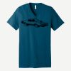 Unisex Jersey Short Sleeve V Neck Tee Thumbnail