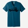 Unisex Jersey Short Sleeve V Neck Tee Thumbnail