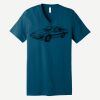 Unisex Jersey Short Sleeve V Neck Tee Thumbnail