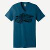 Unisex Jersey Short Sleeve V Neck Tee Thumbnail