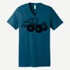 Unisex Jersey Short Sleeve V Neck Tee Thumbnail