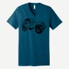 Unisex Jersey Short Sleeve V Neck Tee Thumbnail