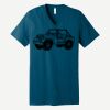 Unisex Jersey Short Sleeve V Neck Tee Thumbnail