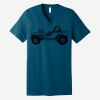 Unisex Jersey Short Sleeve V Neck Tee Thumbnail