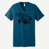 Unisex Jersey Short Sleeve V Neck Tee Thumbnail