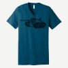 Unisex Jersey Short Sleeve V Neck Tee Thumbnail