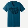Unisex Jersey Short Sleeve V Neck Tee Thumbnail
