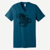 Unisex Jersey Short Sleeve V Neck Tee Thumbnail