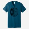 Unisex Jersey Short Sleeve V Neck Tee Thumbnail