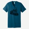 Unisex Jersey Short Sleeve V Neck Tee Thumbnail
