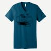 Unisex Jersey Short Sleeve V Neck Tee Thumbnail