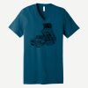 Unisex Jersey Short Sleeve V Neck Tee Thumbnail
