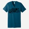 Unisex Jersey Short Sleeve V Neck Tee Thumbnail