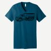 Unisex Jersey Short Sleeve V Neck Tee Thumbnail