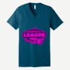 Unisex Jersey Short Sleeve V Neck Tee Thumbnail