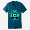Unisex Jersey Short Sleeve V Neck Tee Thumbnail