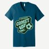Unisex Jersey Short Sleeve V Neck Tee Thumbnail