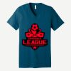 Unisex Jersey Short Sleeve V Neck Tee Thumbnail