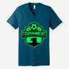 Unisex Jersey Short Sleeve V Neck Tee Thumbnail