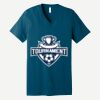 Unisex Jersey Short Sleeve V Neck Tee Thumbnail