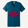Unisex Jersey Short Sleeve V Neck Tee Thumbnail