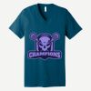Unisex Jersey Short Sleeve V Neck Tee Thumbnail