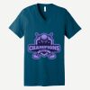 Unisex Jersey Short Sleeve V Neck Tee Thumbnail