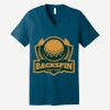 Unisex Jersey Short Sleeve V Neck Tee Thumbnail