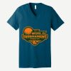 Unisex Jersey Short Sleeve V Neck Tee Thumbnail