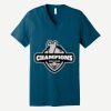 Unisex Jersey Short Sleeve V Neck Tee Thumbnail