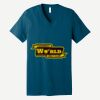 Unisex Jersey Short Sleeve V Neck Tee Thumbnail
