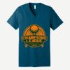Unisex Jersey Short Sleeve V Neck Tee Thumbnail