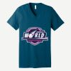 Unisex Jersey Short Sleeve V Neck Tee Thumbnail