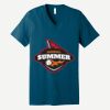 Unisex Jersey Short Sleeve V Neck Tee Thumbnail