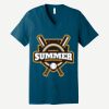 Unisex Jersey Short Sleeve V Neck Tee Thumbnail