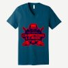 Unisex Jersey Short Sleeve V Neck Tee Thumbnail