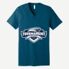 Unisex Jersey Short Sleeve V Neck Tee Thumbnail