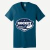 Unisex Jersey Short Sleeve V Neck Tee Thumbnail