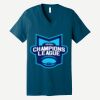 Unisex Jersey Short Sleeve V Neck Tee Thumbnail