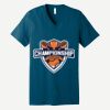 Unisex Jersey Short Sleeve V Neck Tee Thumbnail